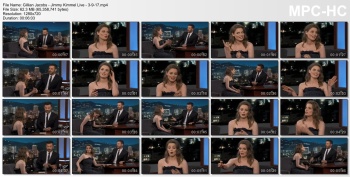 Gillian Jacobs - Jimmy Kimmel Live - 3-9-17
