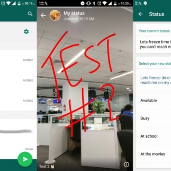 WhatsApp imitará a Instagram Stories con el nuevo WhatsApp Status  R7gE1MnO