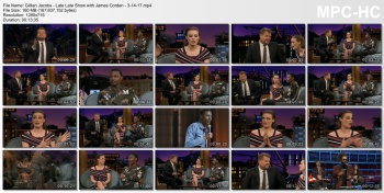 Gillian Jacobs - Late Late Show with James Corden - 3-14-17