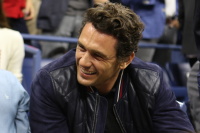 James Franco - Watching the 2017 US Open Tennis Championships during Day 10 in New-York - September 6, 2017